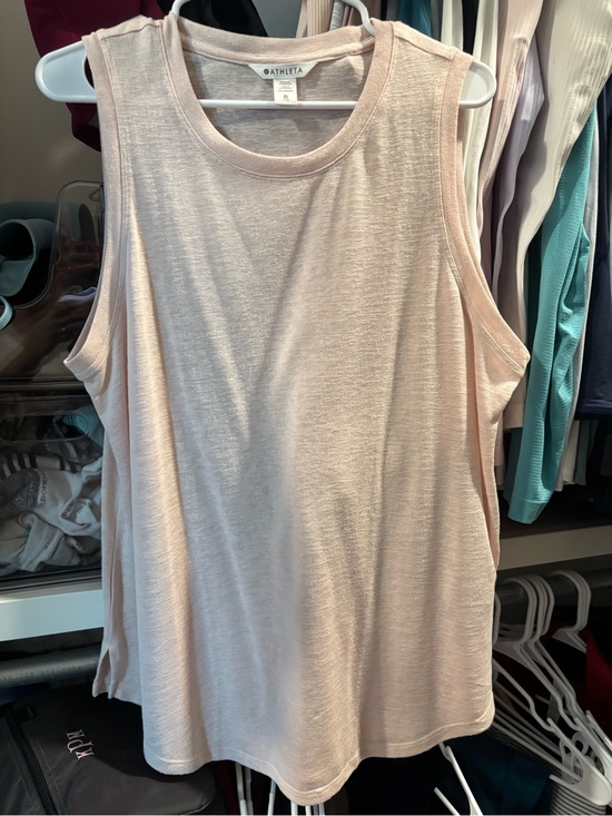 Athleta Tops - Athleta Women's Blush Pink Sleeveless Tank